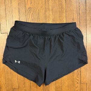Under Armour Jet Black Performance Shorts